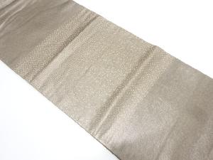 横段に花・古典柄全通袋帯